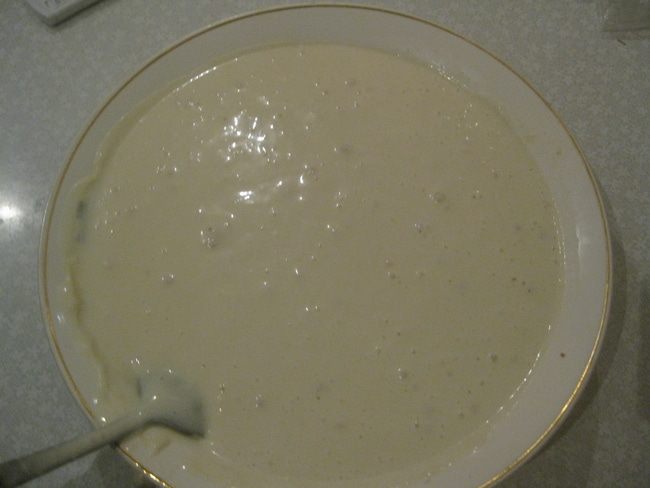 Блины по-русски с начинкой (на дрожжах)