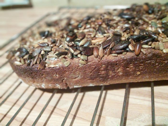 Полбяной хлеб на йогурте