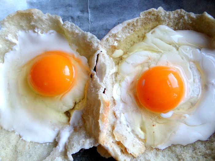 &amp;quot;Глазунья&amp;quot; в съедобной тарелке