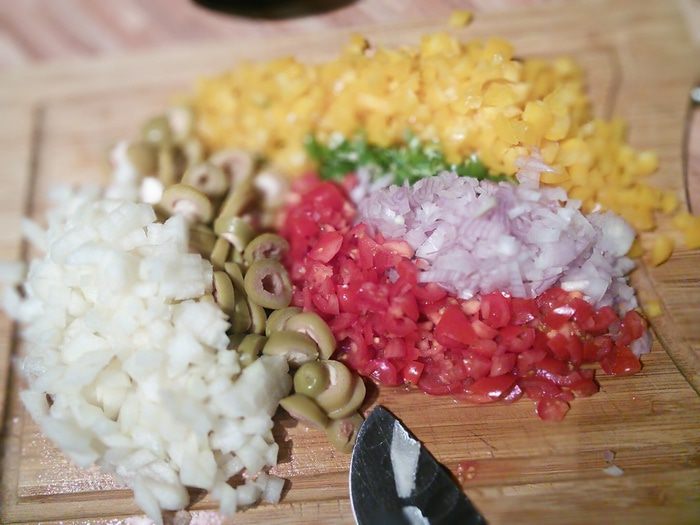 Филе тунца с грушевой сальсой &amp;quot;Медитерран&amp;quot; 