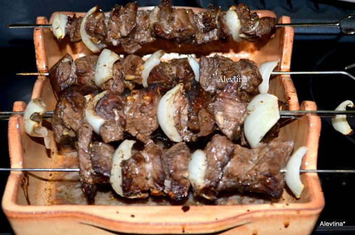 Кебаб с итальянским вкусом