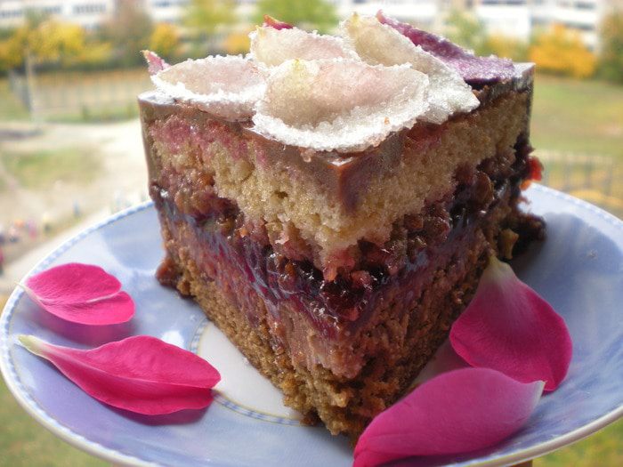 Торт &amp;#39;&amp;#39;Десертная Роза&amp;#39;&amp;#39; с засахаренными цветами