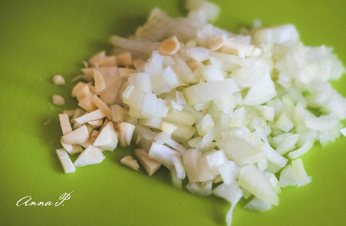 Лазанья сырная с грибами