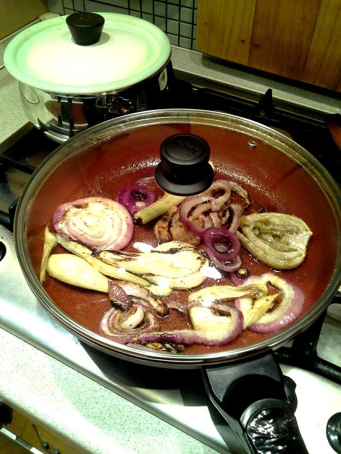 Тыква с мясом