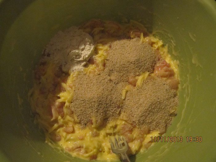 Сырные котлетки из куриного филе