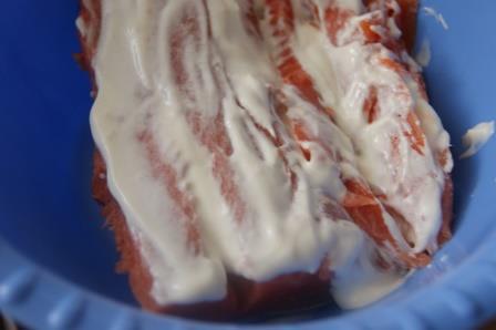 Лососевый крамбл