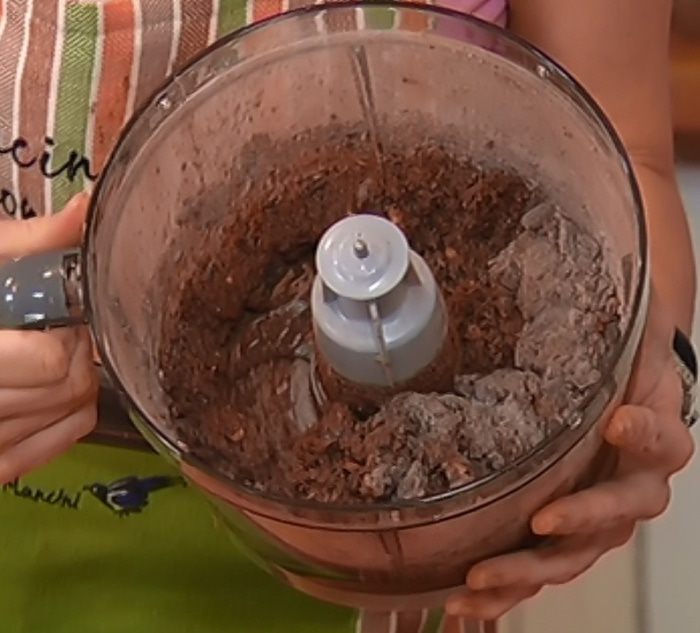 Шоколадное печенье с грецкими орехами 