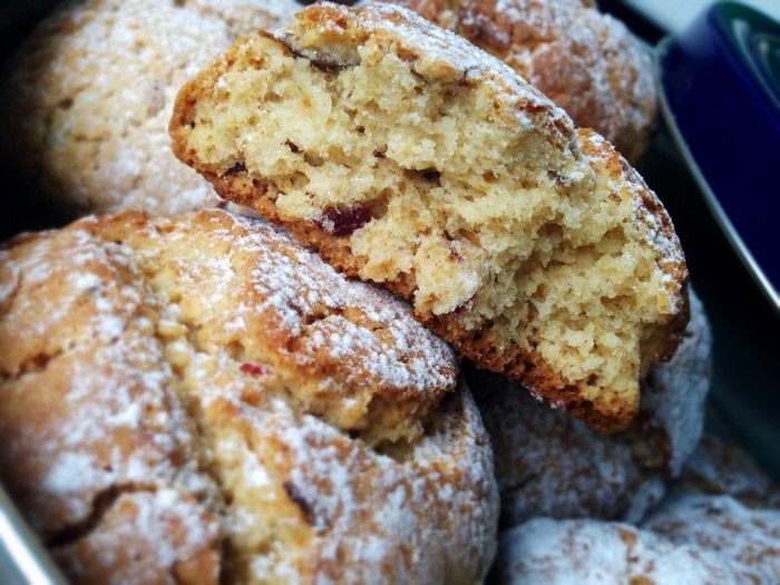 Медово-финиковое печенье