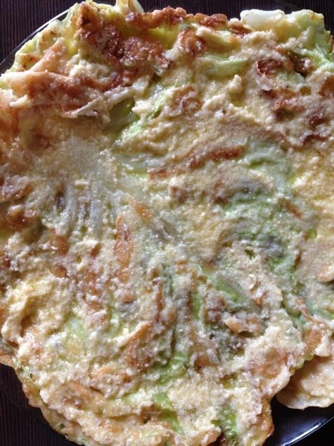 Капустный &amp;quot;Наполеон&amp;quot; с кремом из пармезана 