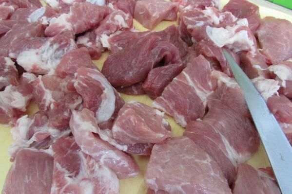 Свинина в имбирной заправке