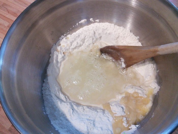 Сливово-имбирный штрудель