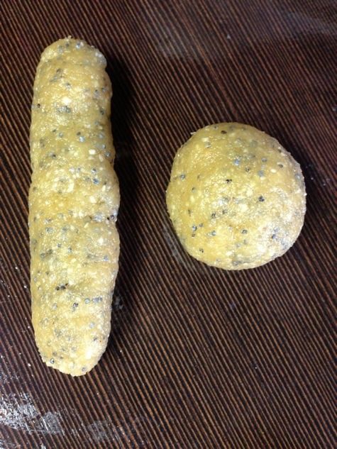 Арахисово-маковые палочки