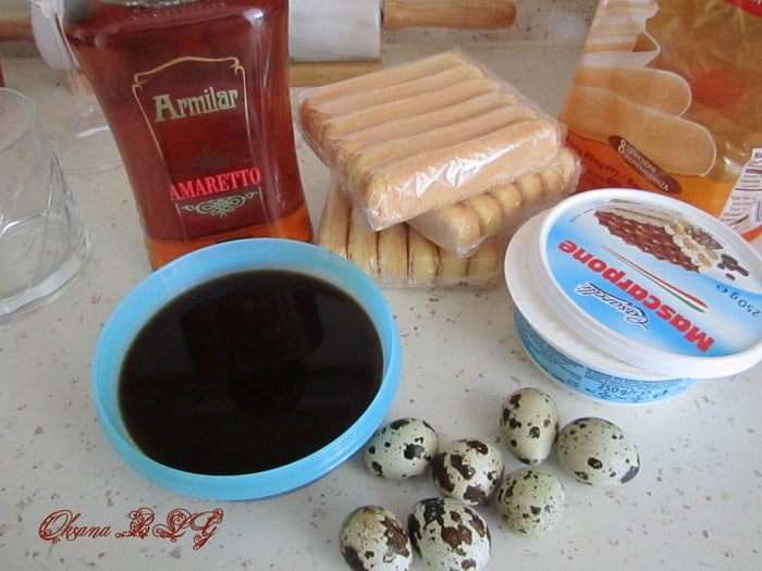 Тирамису со вкусом амаретто