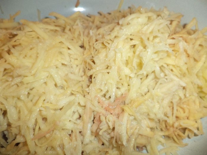 Румяные картофельно-тыквенные оладьи