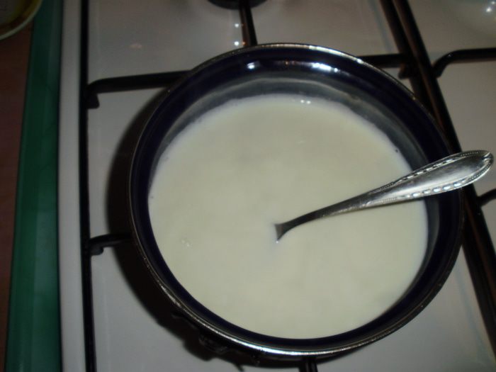 Двуслойное желе с виноградом