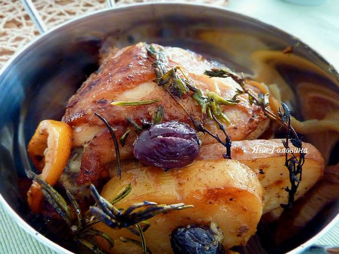 Лимонная курица