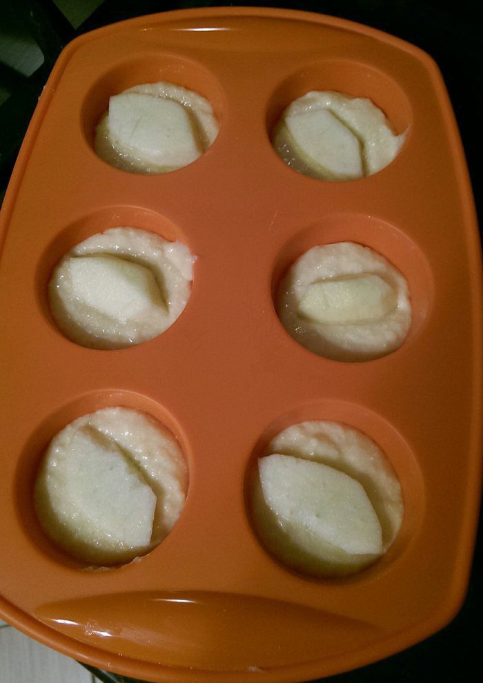 Лимонные кексики с сюрпризом