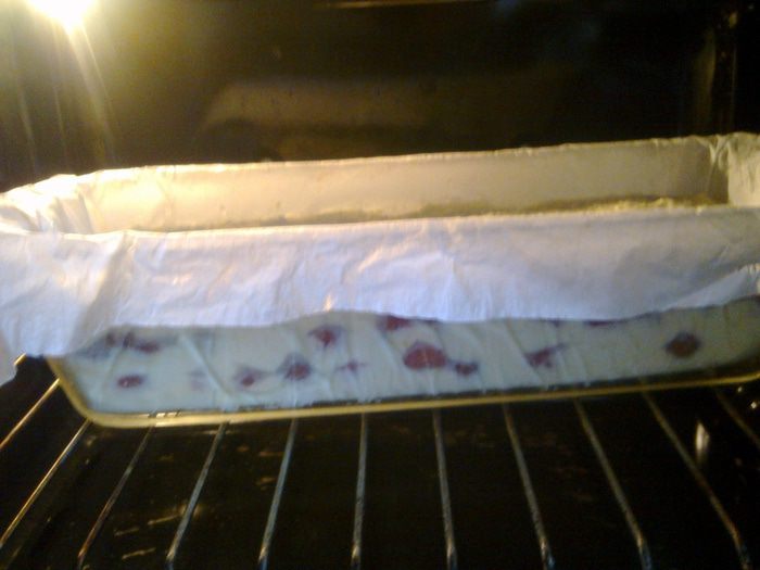 Творожник с вишней