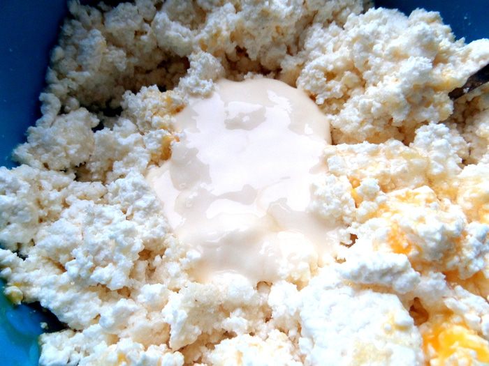 Ватрушка под мармеладом из хурмы