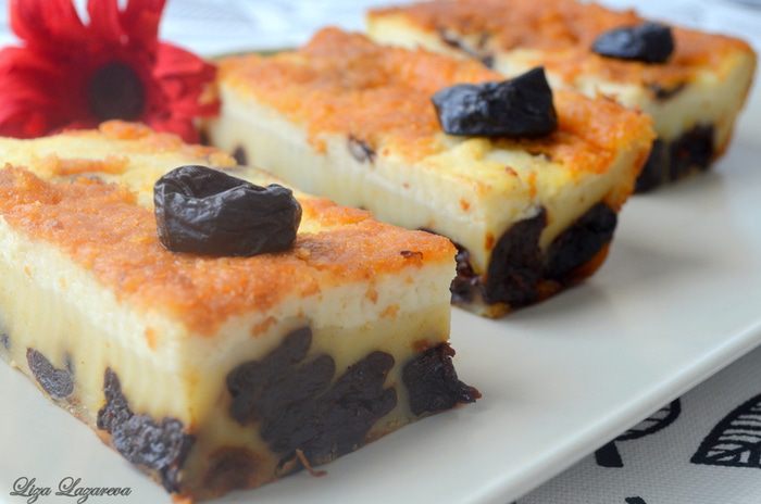 Бретонский черносливовый пирог