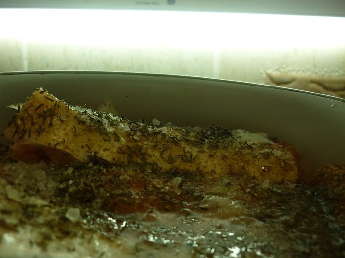 Красная рыба &amp;quot;По-сазоновски&amp;quot; с тимьяном