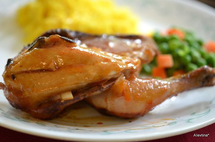 Цыпленок барбекю