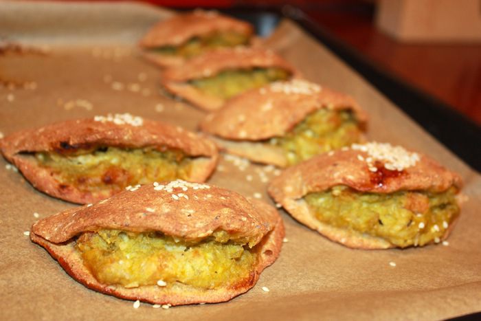 Диетические сочни с творогом