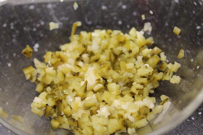 Жареные креветки с соусом