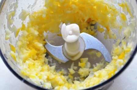 Морковный кекс со сметанно-лимонной пропиткой