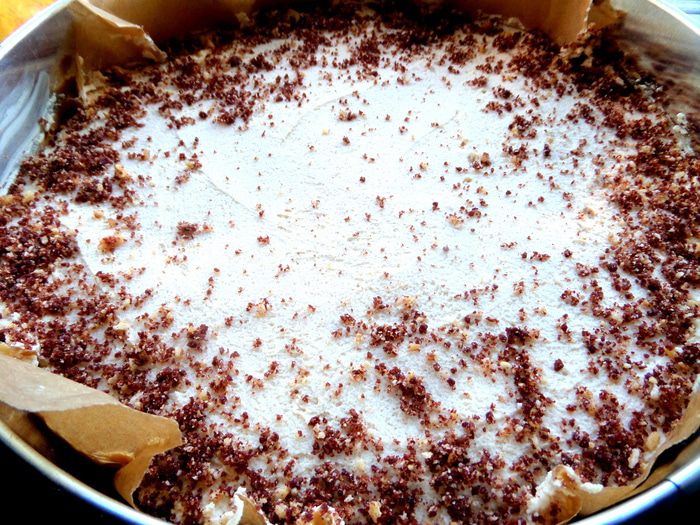 Чизкейк с шоколадом и домашним маскарпоне