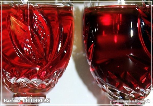 Вишневая наливка