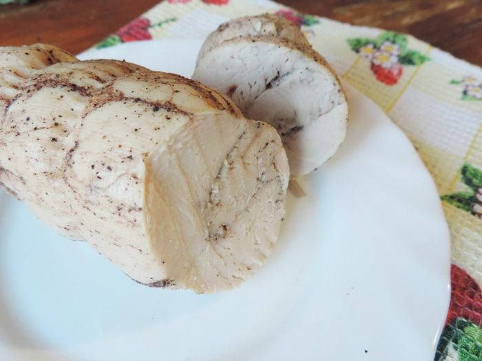 Домашняя куриная ветчина