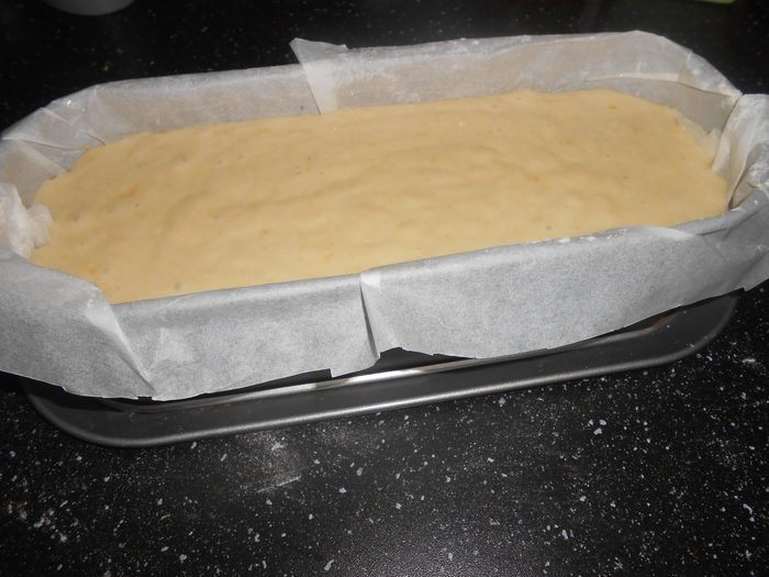 Лимонный пирог с миндалем