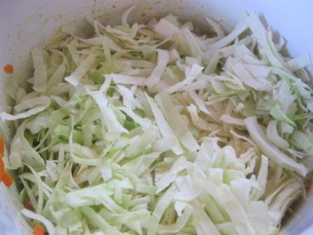 Марокканская овощная похлебка с гренками