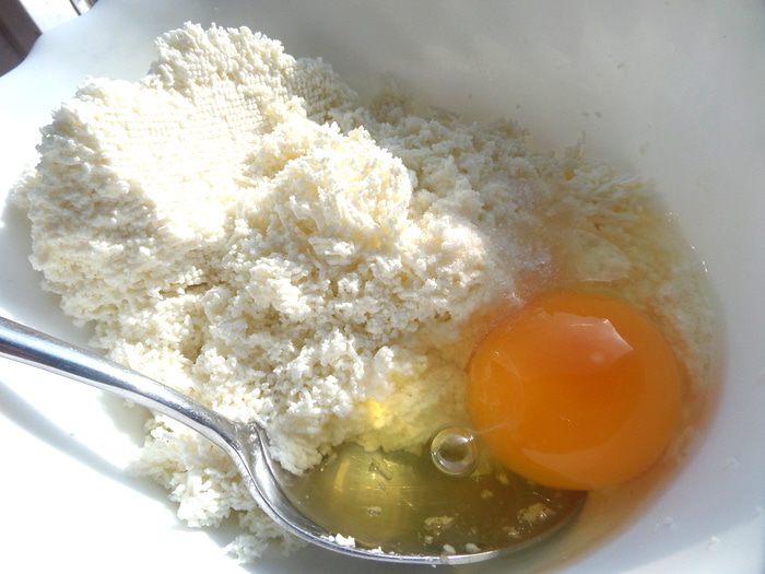 Горячие творожные гренки