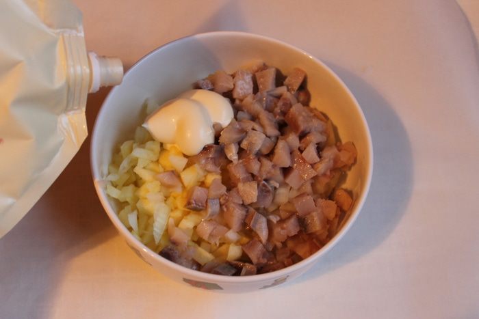 Бутербродный торт