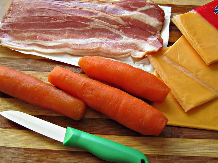 Закусочные рулетики из кабачков