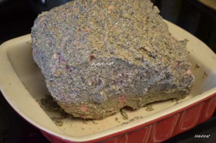 Корейка говяжья с хреновой корочкой