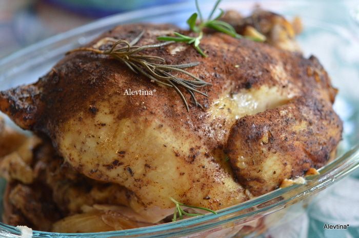 Курица со специями 