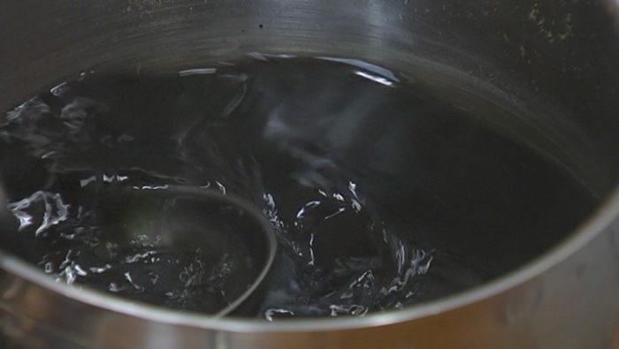 Черное ризотто