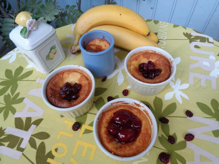 Деревенский творожный пудинг