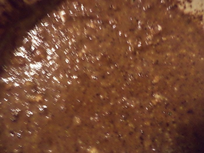 Пирог с шоколадно-ореховой начинкой