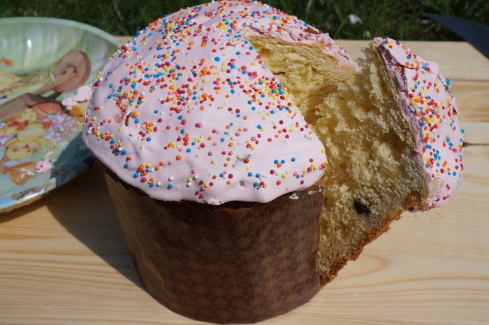 Кулич сдобный без расстойки