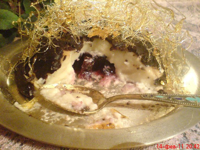 Десерт &amp;quot;Сердце для МАВРА&amp;quot;.