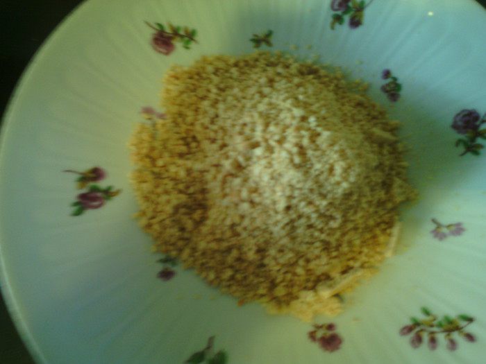 Торт с апельсиновый водой (fleur d&amp;#39;oranger) и орехами