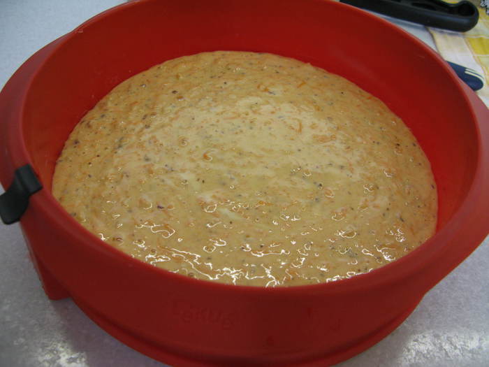 Морковно-ореховый торт