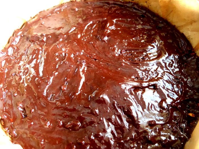 Чизкейк с шоколадом и домашним маскарпоне