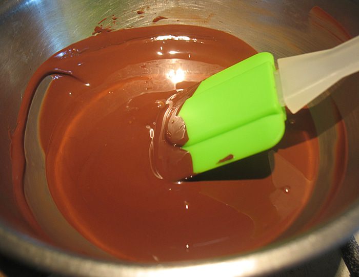 Пирожное &amp;quot;Сердечное&amp;quot; с шоколадным муссом