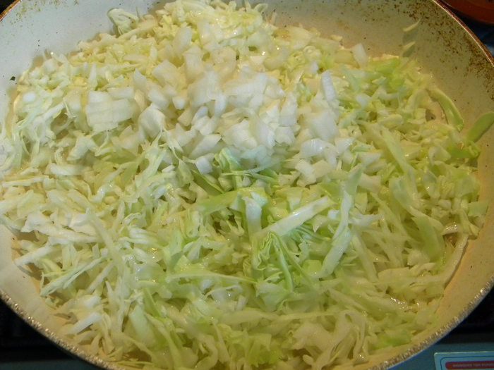 Капустные булочки с прованским маслом