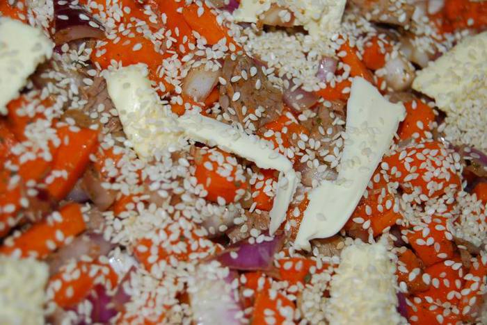 Ароматный пирог с тыквой